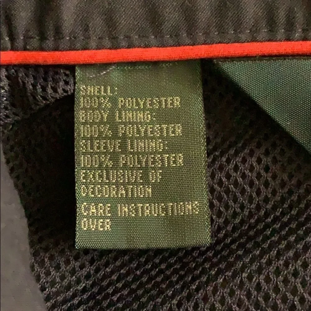 Polo half zip pull on jacket. Medium